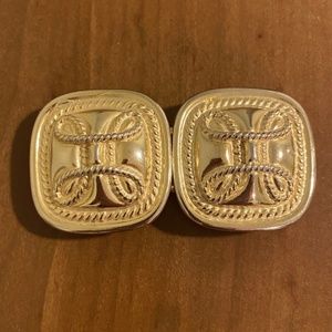 Vintage Accessocraft Gold Nautical Belt Buckle